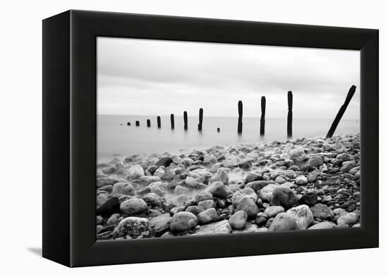 Beach Pebbles-null-Framed Premier Image Canvas