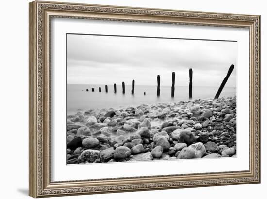 Beach Pebbles-null-Framed Photographic Print