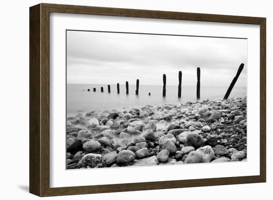 Beach Pebbles-null-Framed Photographic Print