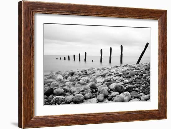 Beach Pebbles-null-Framed Photographic Print