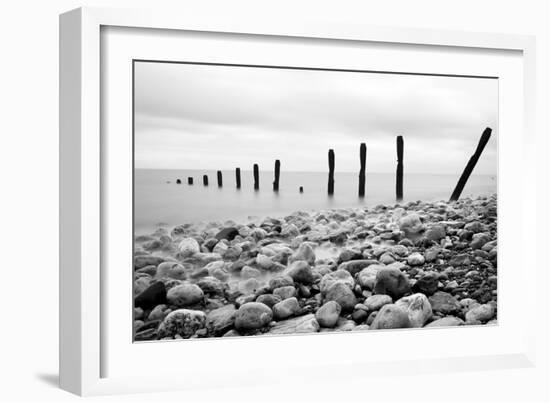 Beach Pebbles-null-Framed Photographic Print