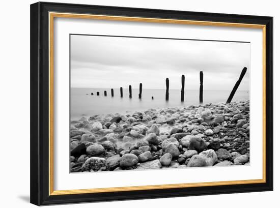 Beach Pebbles-null-Framed Photographic Print