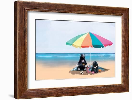 Beach Picnic-Nancy Tillman-Framed Art Print