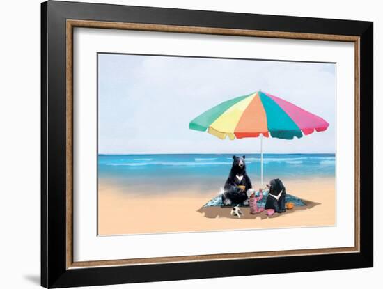 Beach Picnic-Nancy Tillman-Framed Art Print