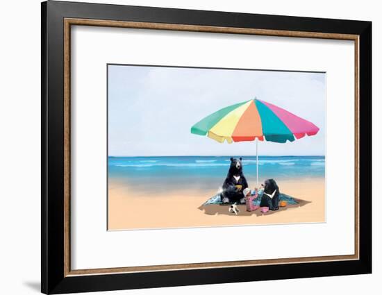 Beach Picnic-Nancy Tillman-Framed Art Print