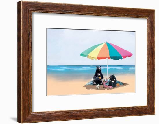 Beach Picnic-Nancy Tillman-Framed Art Print