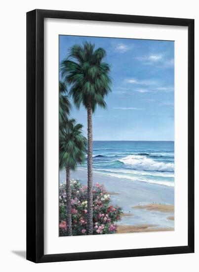 Beach Place-Diane Romanello-Framed Art Print