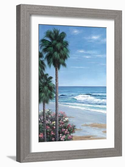 Beach Place-Diane Romanello-Framed Art Print
