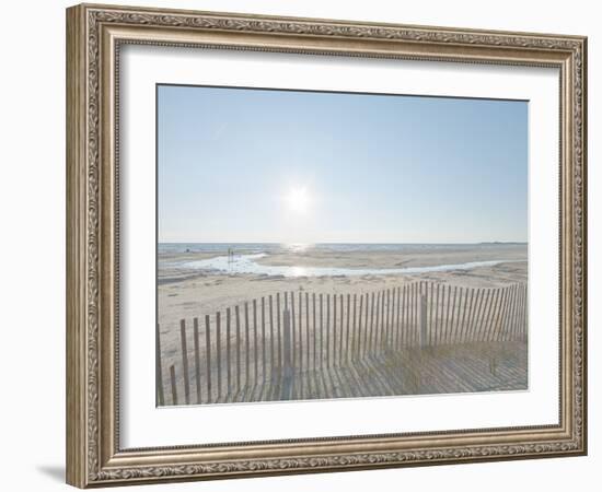 Beach Play-Mike Toy-Framed Giclee Print