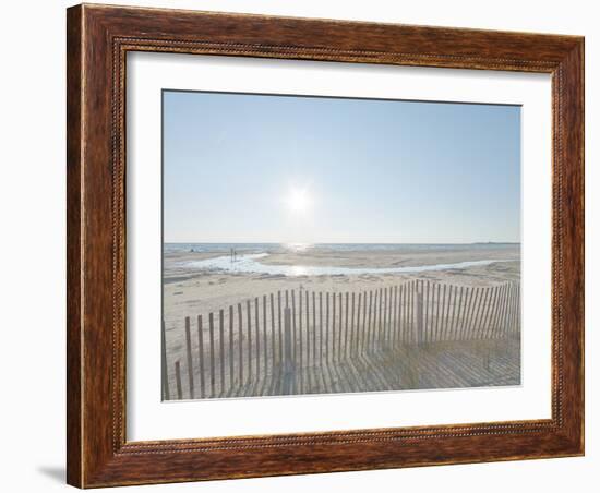 Beach Play-Mike Toy-Framed Giclee Print