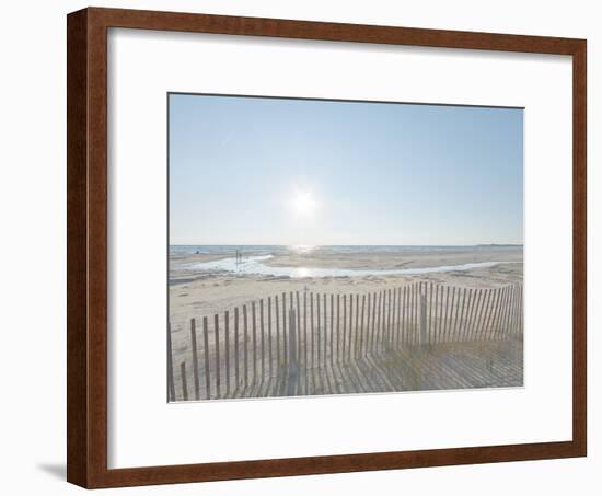 Beach Play-Mike Toy-Framed Giclee Print