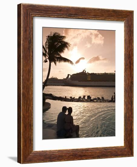 Beach Pool at Park Royal Hotel, Isla De Cozumel (Cozumel Island), Cozumel, Mexico-Michael DeFreitas-Framed Photographic Print