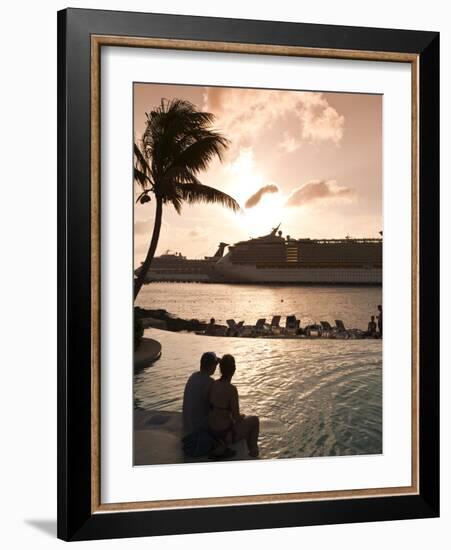 Beach Pool at Park Royal Hotel, Isla De Cozumel (Cozumel Island), Cozumel, Mexico-Michael DeFreitas-Framed Photographic Print