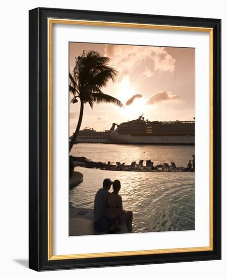 Beach Pool at Park Royal Hotel, Isla De Cozumel (Cozumel Island), Cozumel, Mexico-Michael DeFreitas-Framed Photographic Print