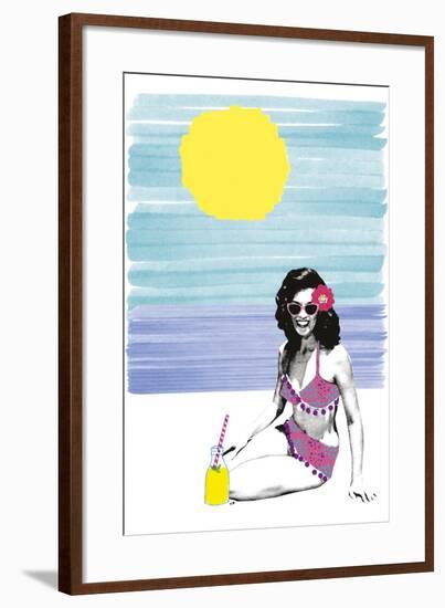 Beach Pop!-null-Framed Giclee Print