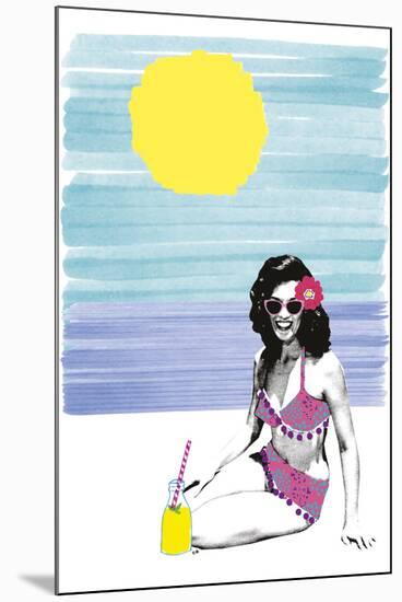 Beach Pop!-null-Mounted Giclee Print