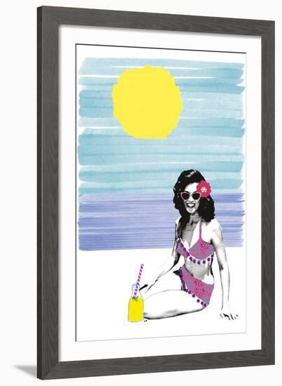 Beach Pop!-null-Framed Giclee Print