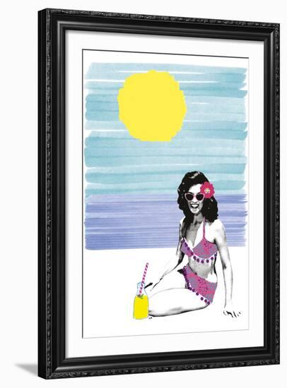 Beach Pop!-null-Framed Giclee Print