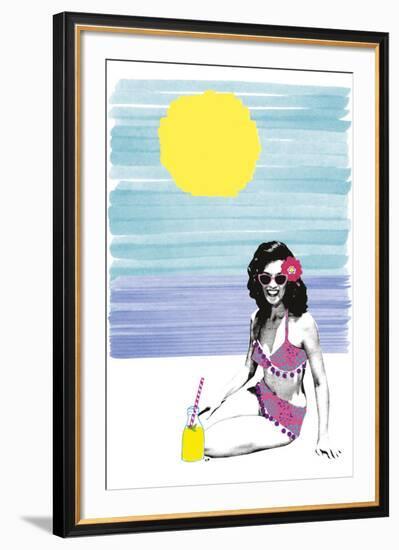 Beach Pop!-null-Framed Giclee Print