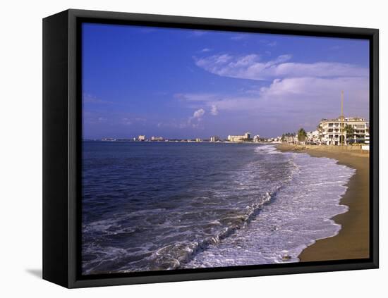 Beach Puerto Vallarta, Mexico-Michael DeFreitas-Framed Premier Image Canvas