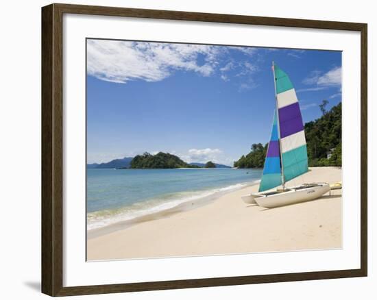 Beach, Pulau Datai, Pulau Langkawi, Langkawi Island, Malaysia-Gavin Hellier-Framed Photographic Print