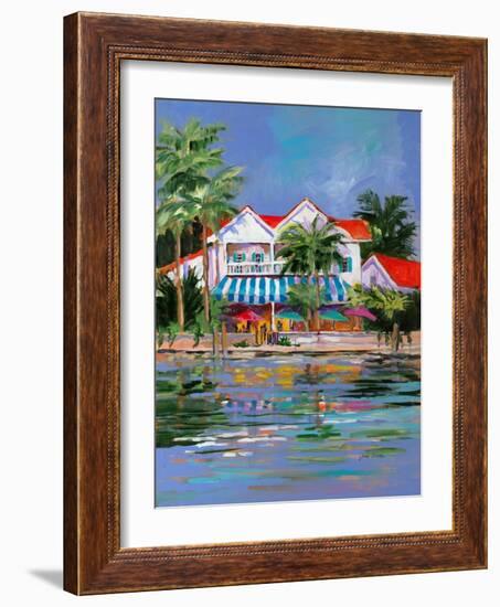 Beach Resort I-Jane Slivka-Framed Art Print