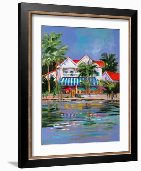 Beach Resort I-Jane Slivka-Framed Art Print