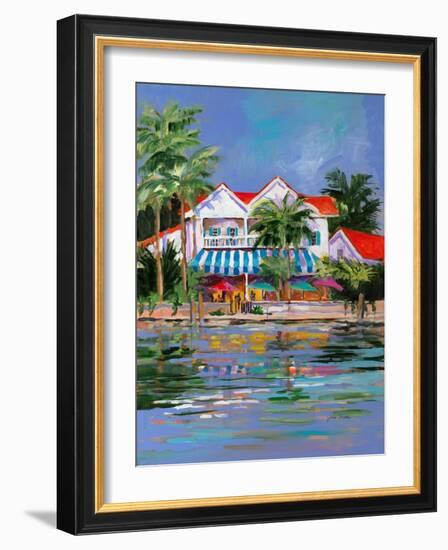 Beach Resort I-Jane Slivka-Framed Art Print