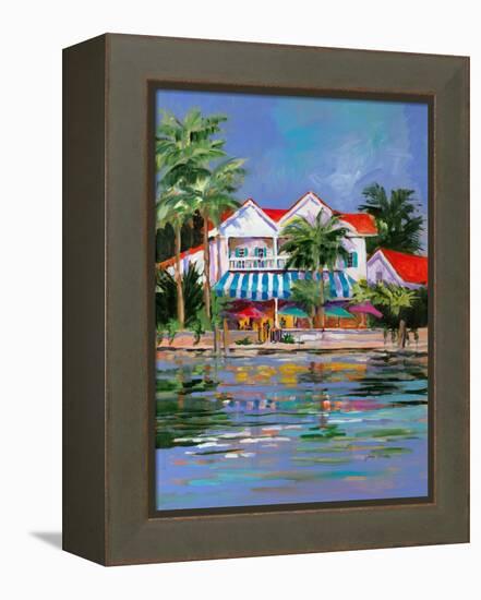 Beach Resort I-Jane Slivka-Framed Stretched Canvas