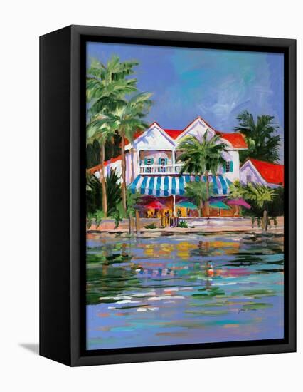 Beach Resort I-Jane Slivka-Framed Stretched Canvas