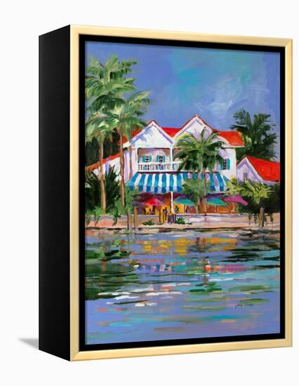 Beach Resort I-Jane Slivka-Framed Stretched Canvas