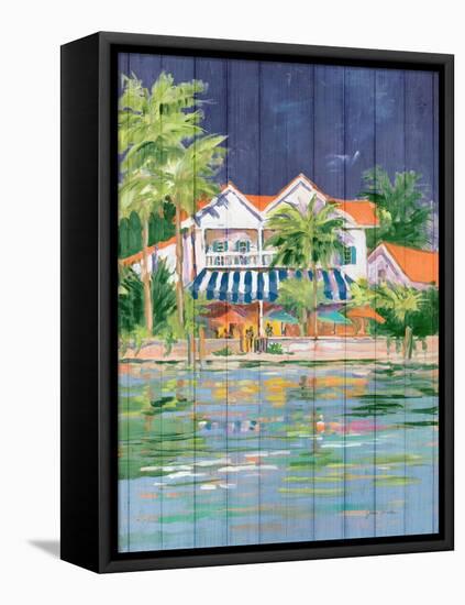 Beach Resort I-Jane Slivka-Framed Stretched Canvas