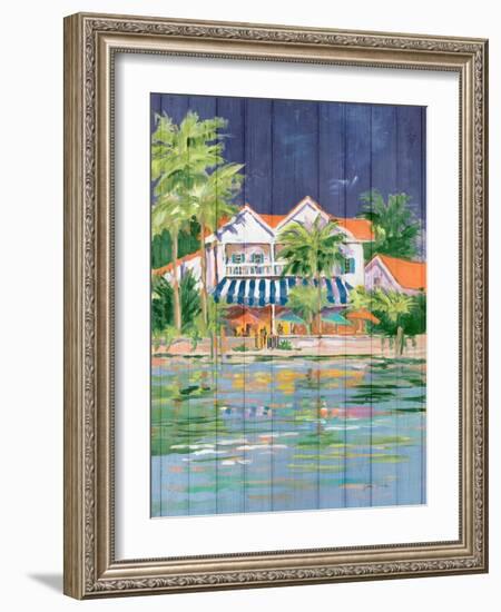 Beach Resort I-Jane Slivka-Framed Art Print