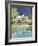 Beach Resort I-Jane Slivka-Framed Art Print