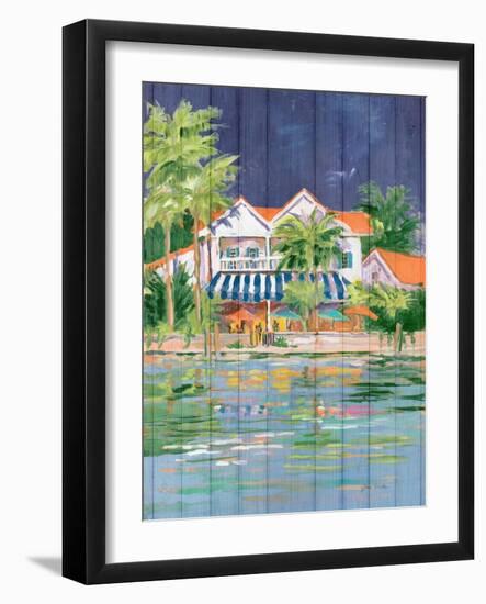 Beach Resort I-Jane Slivka-Framed Art Print