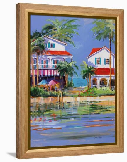 Beach Resort II-Jane Slivka-Framed Stretched Canvas