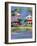 Beach Resort II-Jane Slivka-Framed Art Print