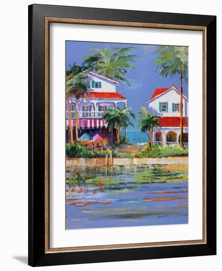 Beach Resort II-Jane Slivka-Framed Art Print