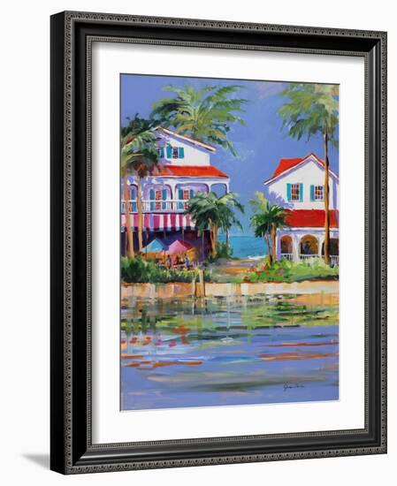 Beach Resort II-Jane Slivka-Framed Art Print