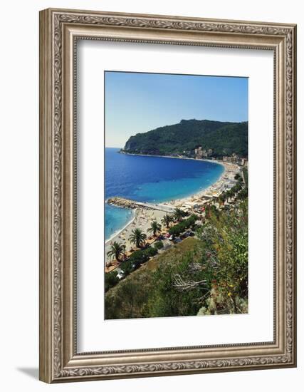 Beach Resort in Liguria, Italy-Sheila Terry-Framed Photographic Print