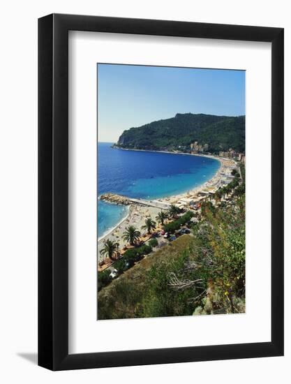 Beach Resort in Liguria, Italy-Sheila Terry-Framed Photographic Print