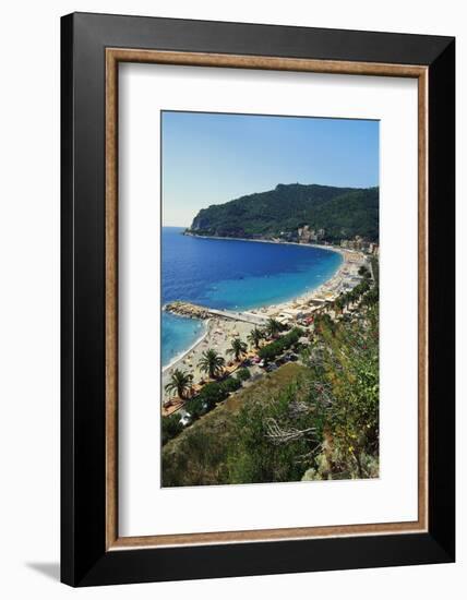 Beach Resort in Liguria, Italy-Sheila Terry-Framed Photographic Print