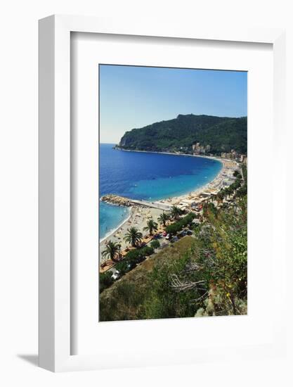 Beach Resort in Liguria, Italy-Sheila Terry-Framed Photographic Print