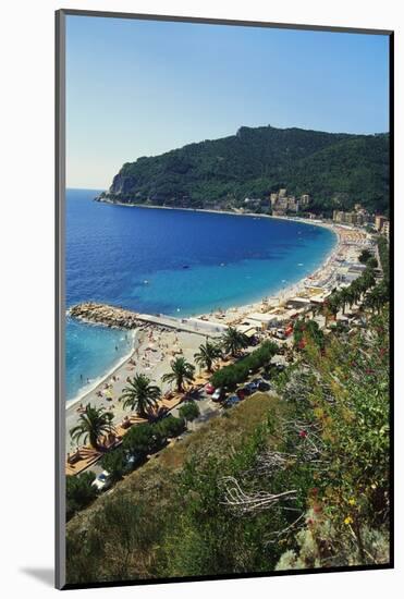 Beach Resort in Liguria, Italy-Sheila Terry-Mounted Photographic Print