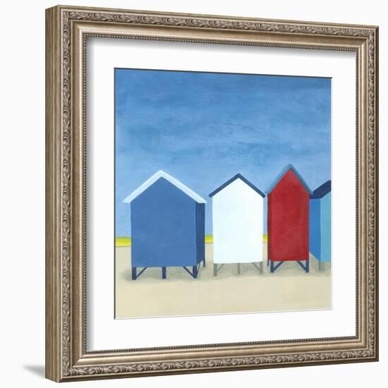 Beach Retreat II-Megan Meagher-Framed Art Print