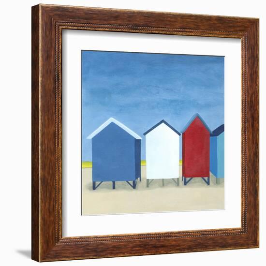 Beach Retreat II-Megan Meagher-Framed Art Print