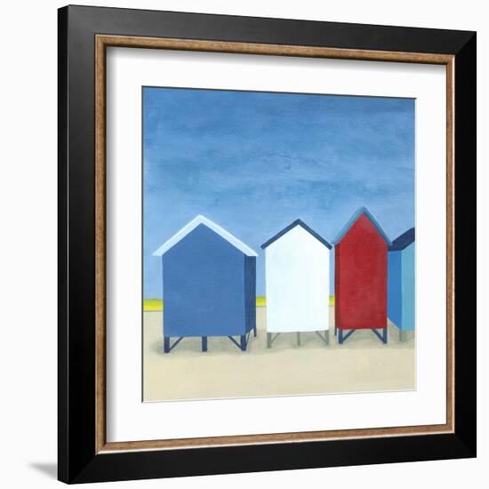 Beach Retreat II-Megan Meagher-Framed Art Print