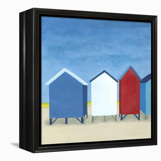 Beach Retreat II-Megan Meagher-Framed Stretched Canvas