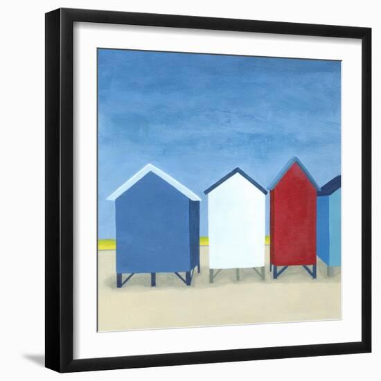 Beach Retreat II-Megan Meagher-Framed Art Print