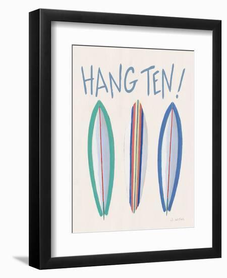 Beach Ride Hang Ten XIII-James Wiens-Framed Art Print